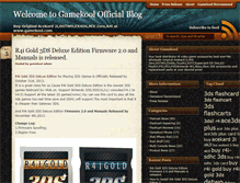 Tablet Screenshot of blog.gamekool.com